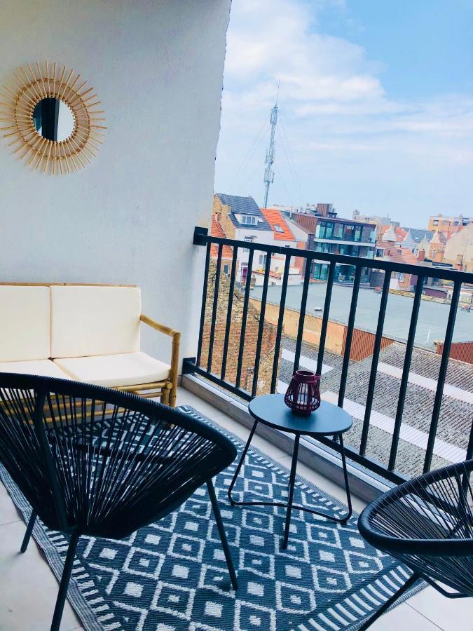 Chez Lileaula - Boho Duplex In Belle Epoque Lejlighed Oostende Eksteriør billede